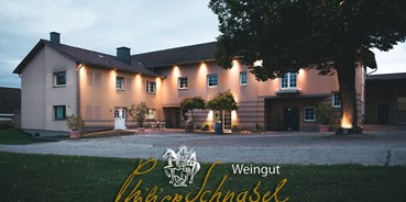 Reisemobilstellplatz - Wohnwagen erlaubt - Selzen - Weingut am Ortsrand von Siefersheim - Weingut Philipp Schnabel Siefersheim