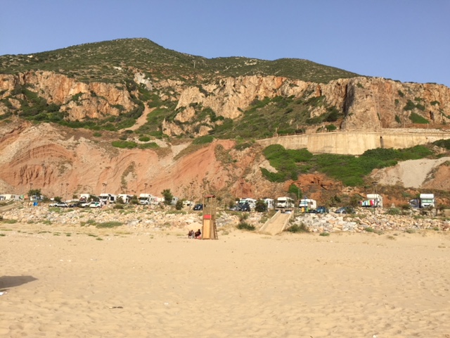 Wohnmobilstellplatz: Area sosta Buggerru