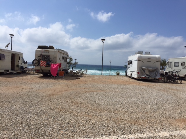 Wohnmobilstellplatz: Area sosta Buggerru