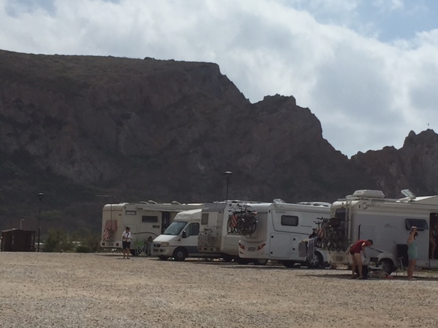 Wohnmobilstellplatz: Area sosta Buggerru