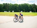 Wohnmobilstellplatz: Wohnmobilstellplätze am Waldstrandbad