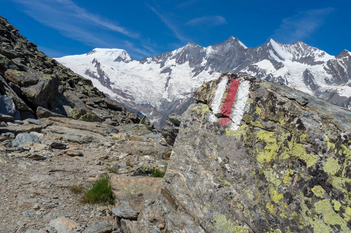 Wohnmobilstellplatz: Wandern im Saastal - Stellplatz Saas-Fee