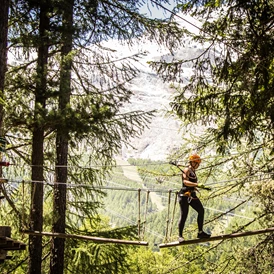 Wohnmobilstellplatz: Seilpark Saas-Fee - Stellplatz Saas-Fee