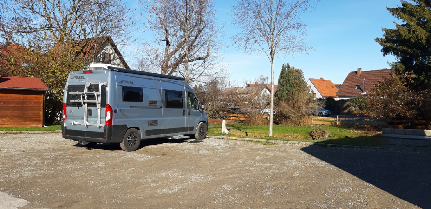 Wohnmobilstellplatz: Parzelle - Stellplatz Untere Mühle