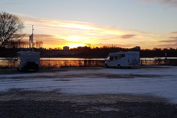 Wohnmobilstellplatz: Winter - Ancker Yachting Kappeln Nordhafen