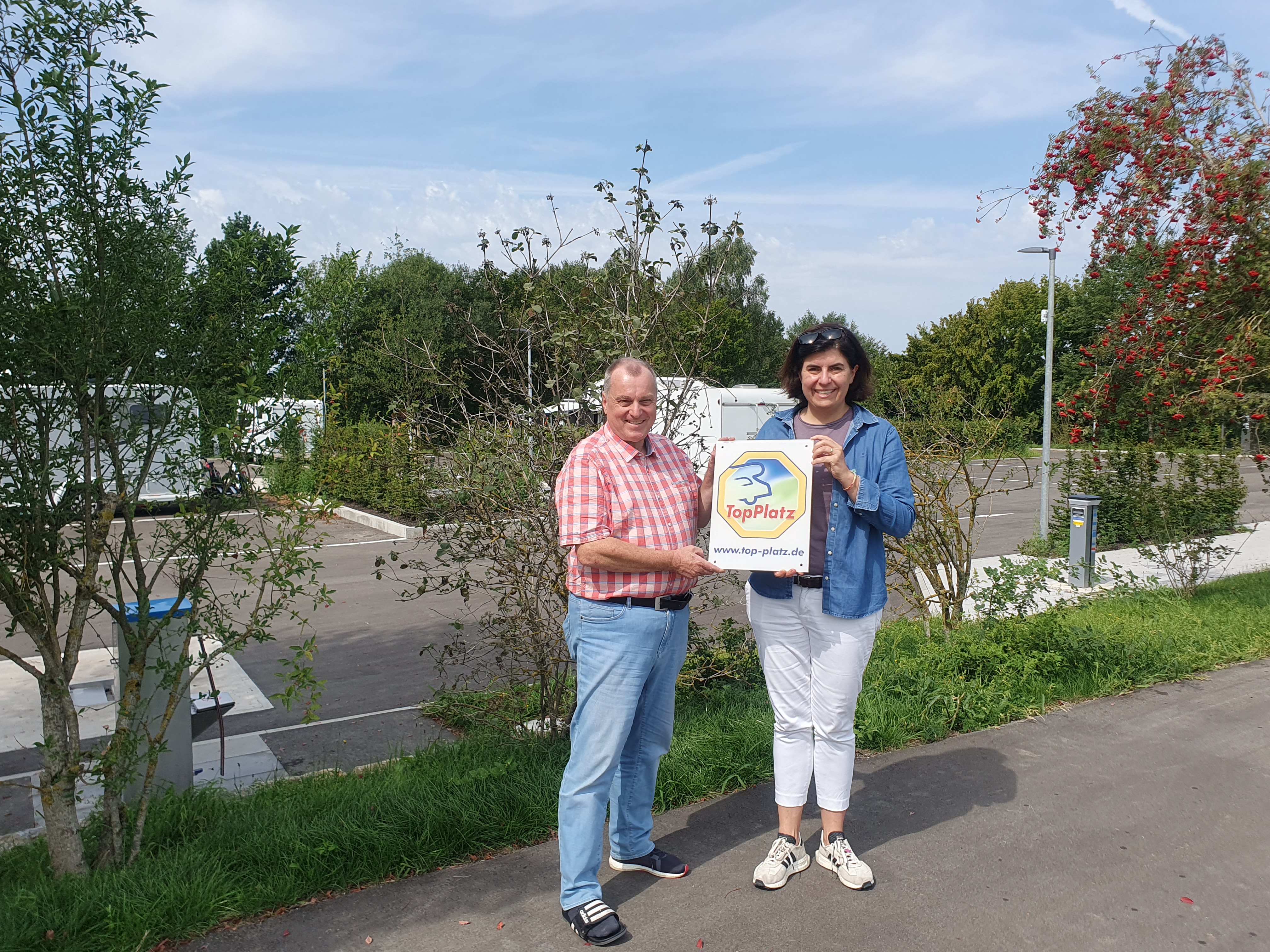 Wohnmobilstellplatz: Prädikat TopPlatz 2024 und 2025 für den neuen Wohnmobilstellplatz Bad Wurzach - Wohnmobilstellplatz Bad Wurzach - Infrastructure