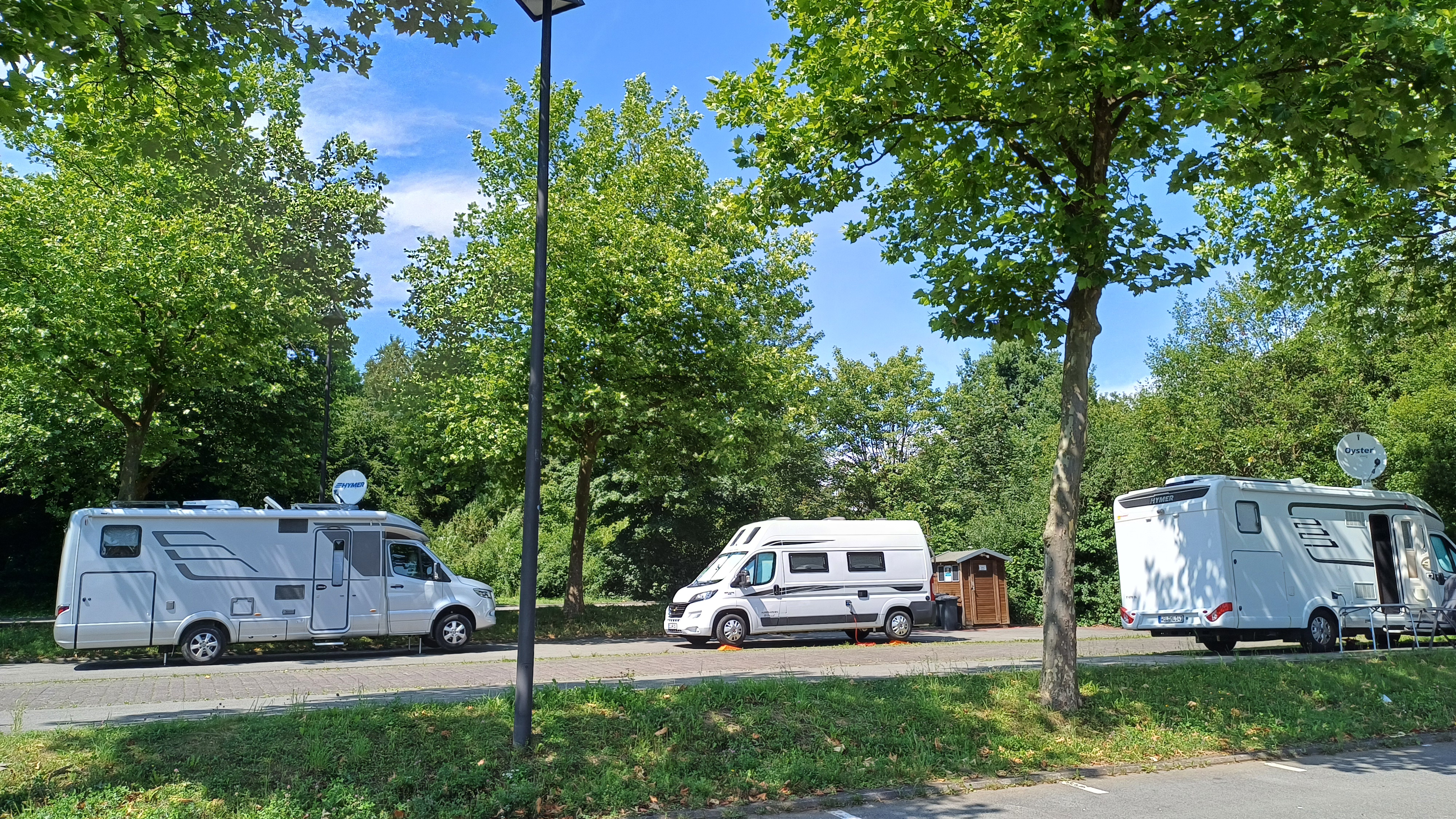 RV park - Borchen - Wohnmobilstellplatz Driburg Therme