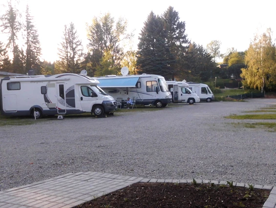 Motorhome parking space