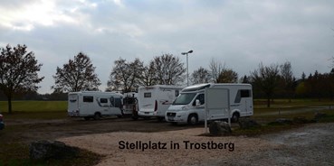 Reisemobilstellplatz - Hunde erlaubt: Hunde erlaubt - Kirchanschöring - Stellplatz in Trostberg - Wohnmobilstellplatz Trostberg/Alz