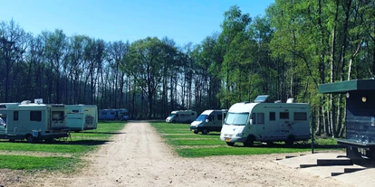 Reisemobilstellplatz - Hunde erlaubt: Hunde erlaubt - Tilligte - Camperplaats De Boskamer 