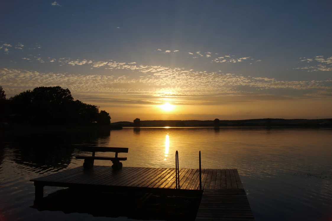 Wohnmobilstellplatz: Badesteg - Wohnmobilhafen am Luckower See