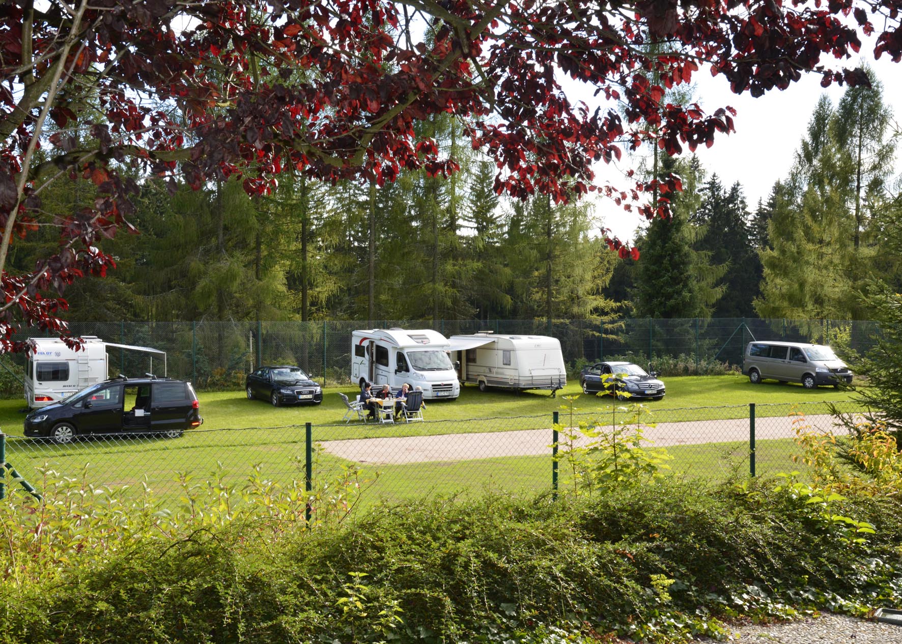 Wohnmobil- & Caravanstellplatz am Hotel Forstmeister | Wohnmobilstellplatz  in Deutschland | Sachsen