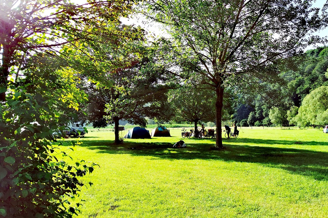 Wohnmobilstellplatz: Camping Fuldaschleife Zeltwiese/Community Wiese, 15km bis Kassel - Camping Fuldaschleife