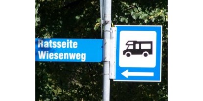 Motorhome parking space - Böhmisch Wiesenthal - Quelle: http://www.pobershau.de - Stellplatz am Festplatz