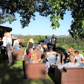 Wohnmobilstellplatz: Lounge unter der Eiche - Raßbach bei Passau Golf- und Landhotel Anetseder am Golfplatz inkl Frühstück und Fitness