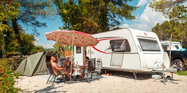 Reisemobilstellplatz - Wohnwagen erlaubt - Funtana - Boutique Campingplatz Santa Marina *****