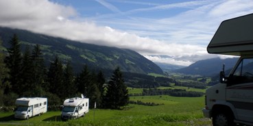 Reisemobilstellplatz - Wohnwagen erlaubt - Nationalpark Hohe Tauern - Wunderbare Etagenstellplätze - Panoramastellplatz Friedburg
