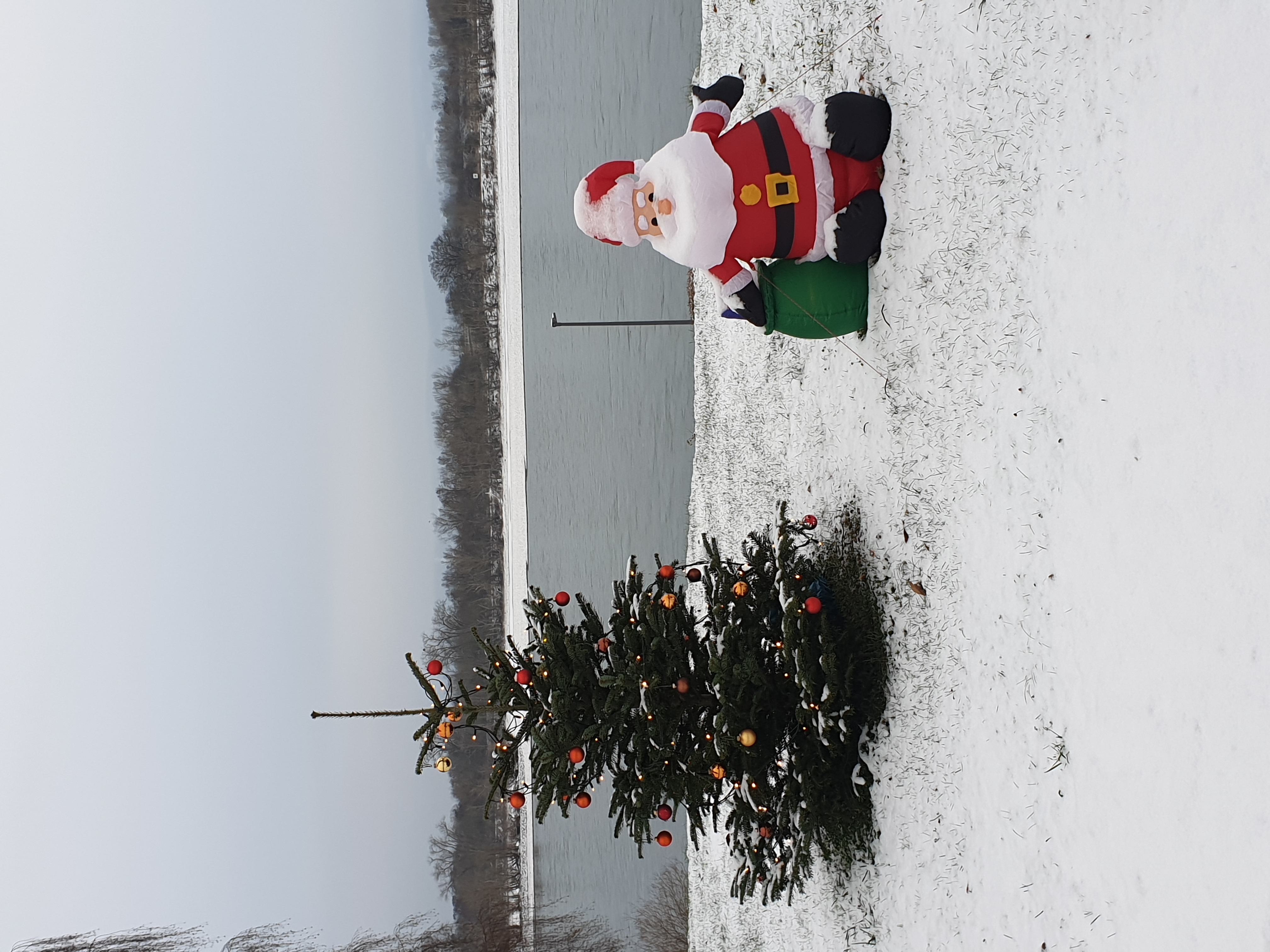 Wohnmobilstellplatz: Weihnachtsdeko - Wohnmobilhafen am Rhein