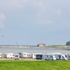 Wohnmobilstellplatz: Wohnmobilhafen an der Ostdüne