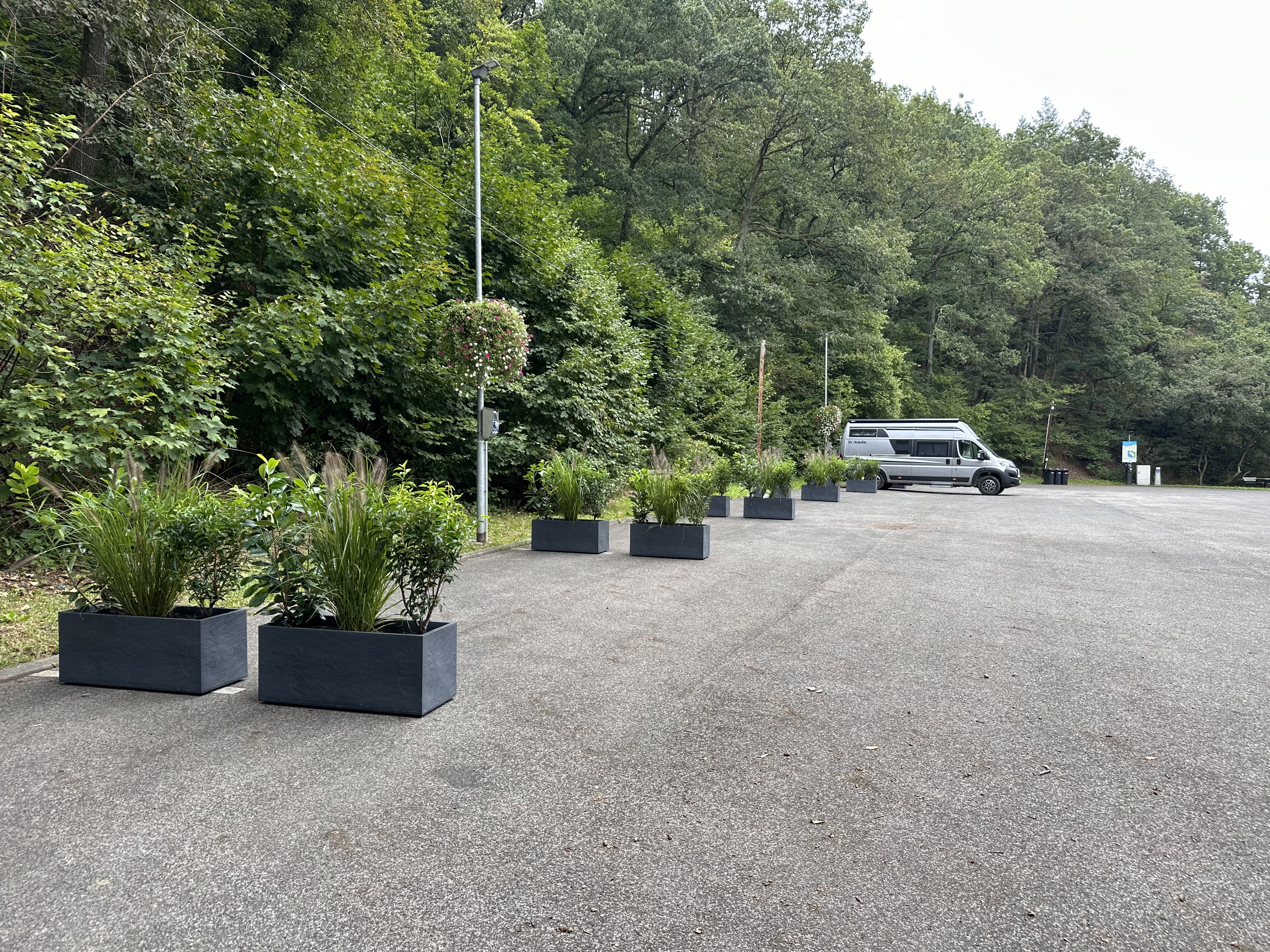 Wohnmobilstellplatz: Wohnmobilstellplatz an der Oleftalsperre