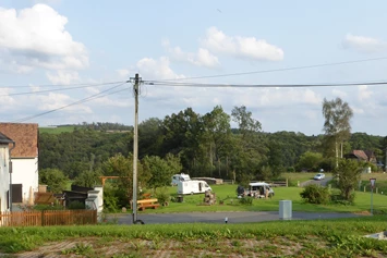 Wohnmobilstellplatz: Gute Aussicht - Stellplatz Hof Seifert        -    Pöhl /Vogtland 