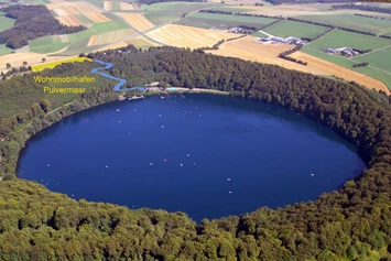 Wohnmobilstellplatz: Stellplatz am Pulvermaar - Wohnmobilhafen Pulvermaar