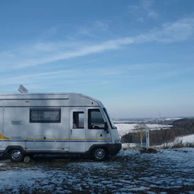 Wohnmobilstellplatz: Winter-Aussichten - Wohnmobilhafen Pulvermaar