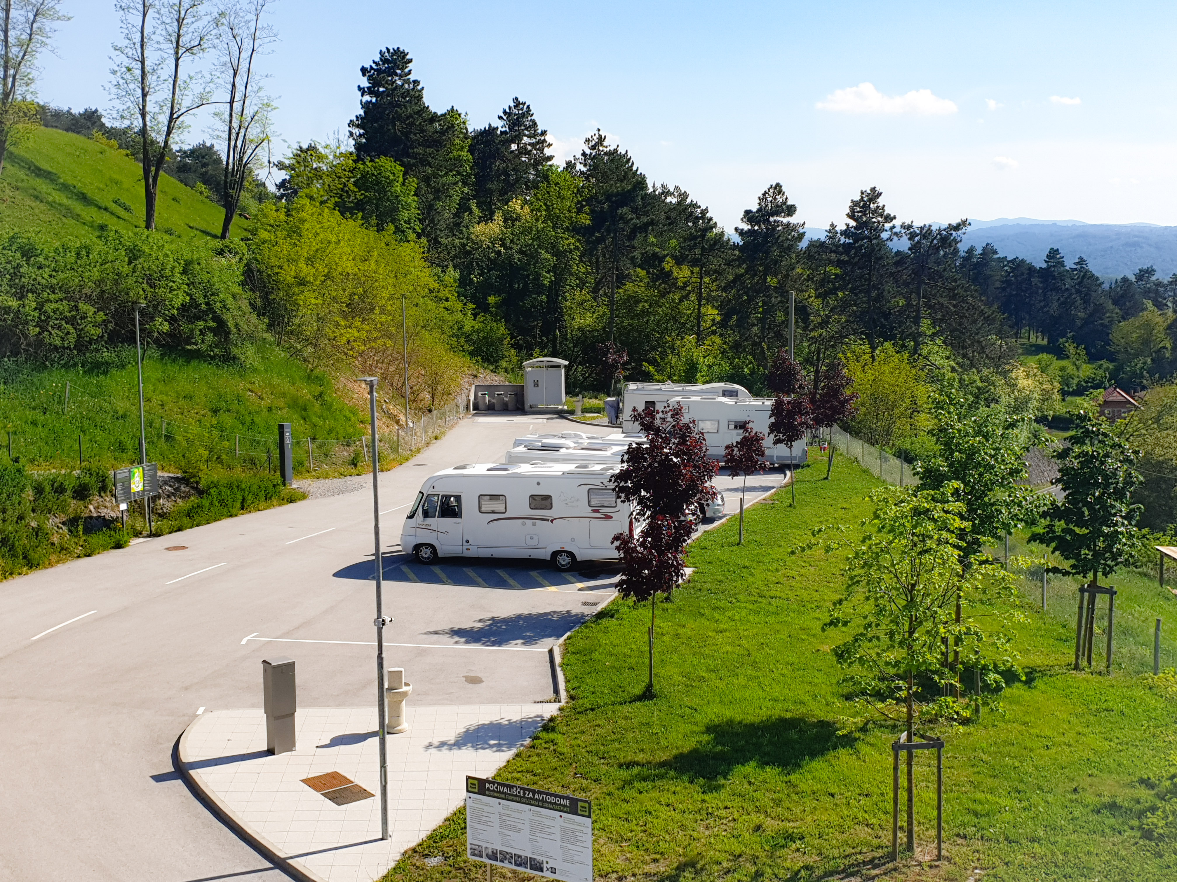 Reisemobilstellplatz - Vipava valley - Park der Militärgeschichte Pivka