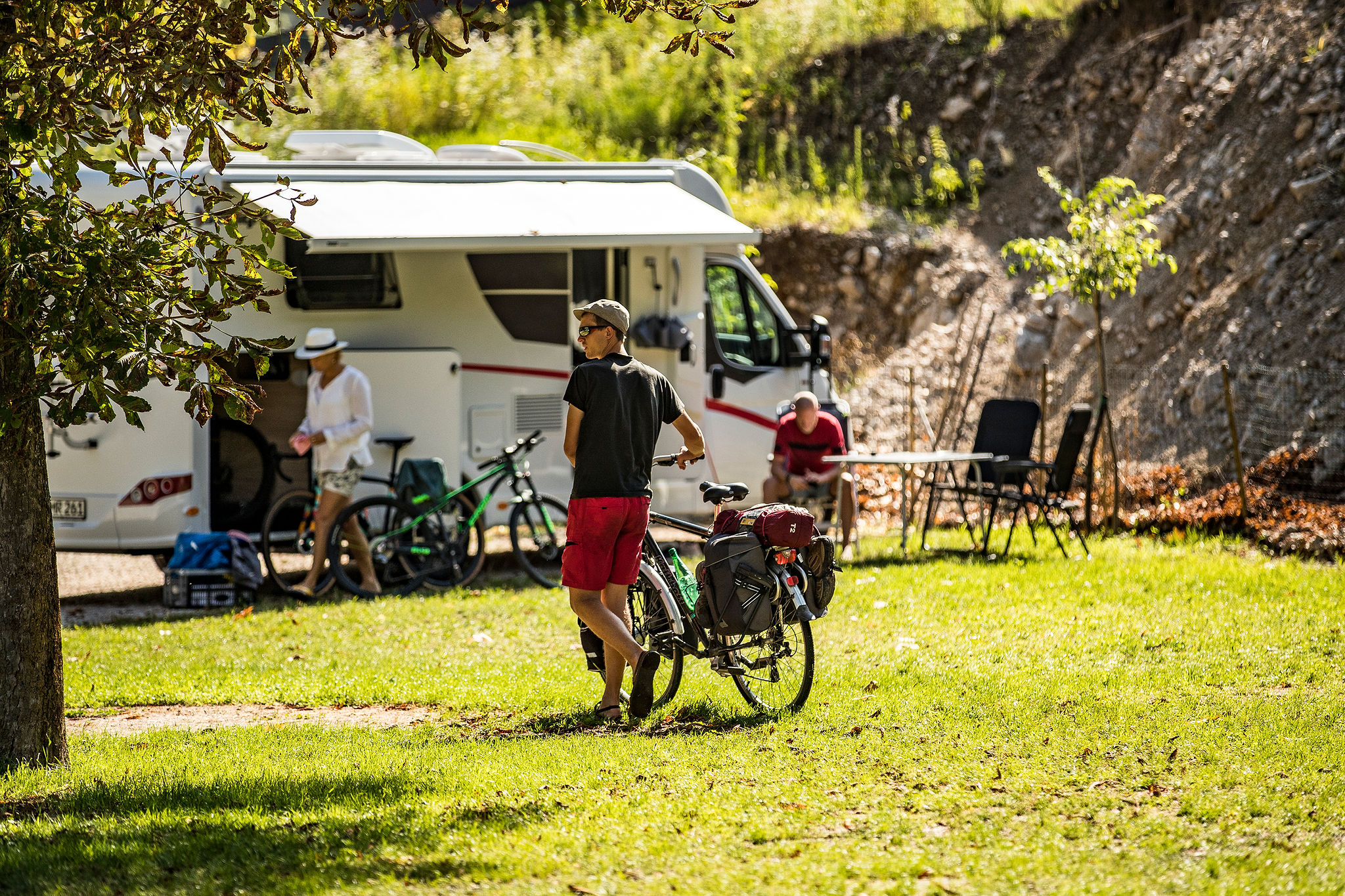 Wohnmobilstellplatz: Campingplatz Grumèl