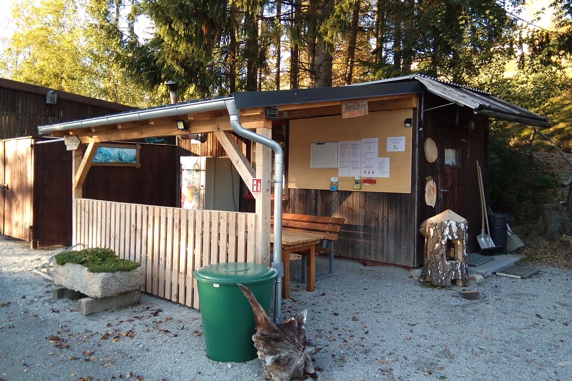 Wohnmobilstellplatz: Anmeldung  - Natur pur Bayerwald