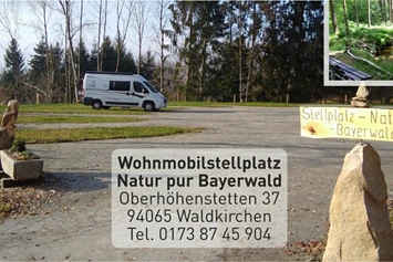 Wohnmobilstellplatz: Womo Stellplatz  - Natur pur Bayerwald