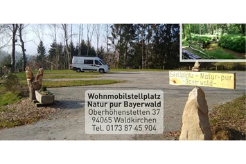 Wohnmobilstellplatz: Womobilstellplatz  - Natur pur Bayerwald