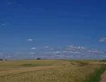 Wohnmobilstellplatz: Auf diesem Weg gelangen Sie zum Aussichtspunkt "Pilz" in 800 Metern Entfernung vom Stellplatz. Von dort aus bietet sich bei klarer Sicht ein herrlicher Rundumblick.  - Naturhof Vogtland