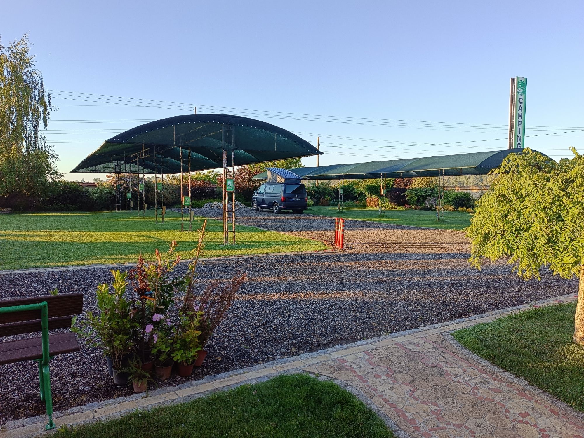 Area sosta per camper - Zmajevac - Campervan, motorhome pitches at camping Sosul - Camping Sosul