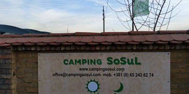 Reisemobilstellplatz - Wohnwagen erlaubt - Serbien -  Camping Sosul