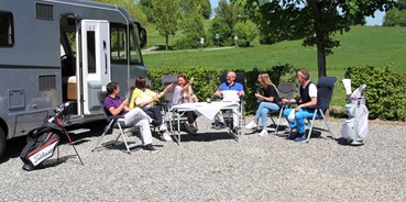 Reisemobilstellplatz - Wohnwagen erlaubt - Bodnegg - Stellplatz im Fürstlichen Golf- und Natur-Resort Bad Waldsee - Stellplatz im Fürstlichen Golf- und Natur-Resort Bad Waldsee 