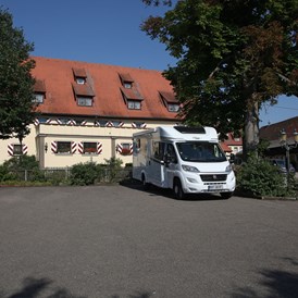 Wohnmobilstellplatz: Brauerei & Gasthof & Hotel Landwehr-Bräu