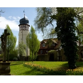 Wohnmobilstellplatz: Bürgerturm - Wohnmobilstellplatz Mellrichstadt am Malbach