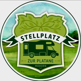 Wohnmobilstellplatz: Unser Logo. 🌳 - Zur Platane Mohorn 