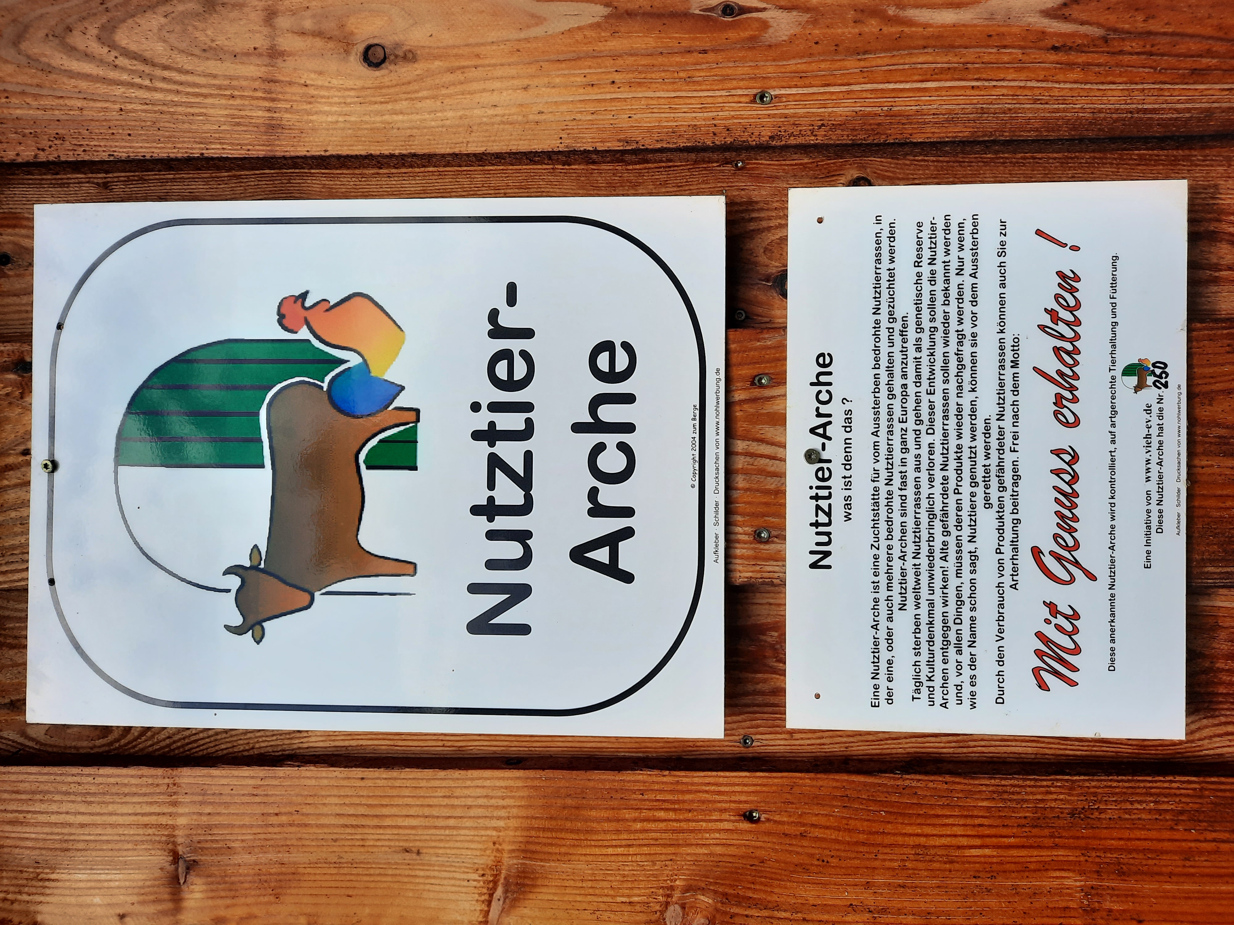 Wohnmobilstellplatz: Nutztier-Arche Nr.250 - Metternicher Hof