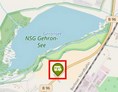 Wohnmobilstellplatz: Lage direkt am Naturschutzgebiet Geronsee - Gransee (Geronsee)