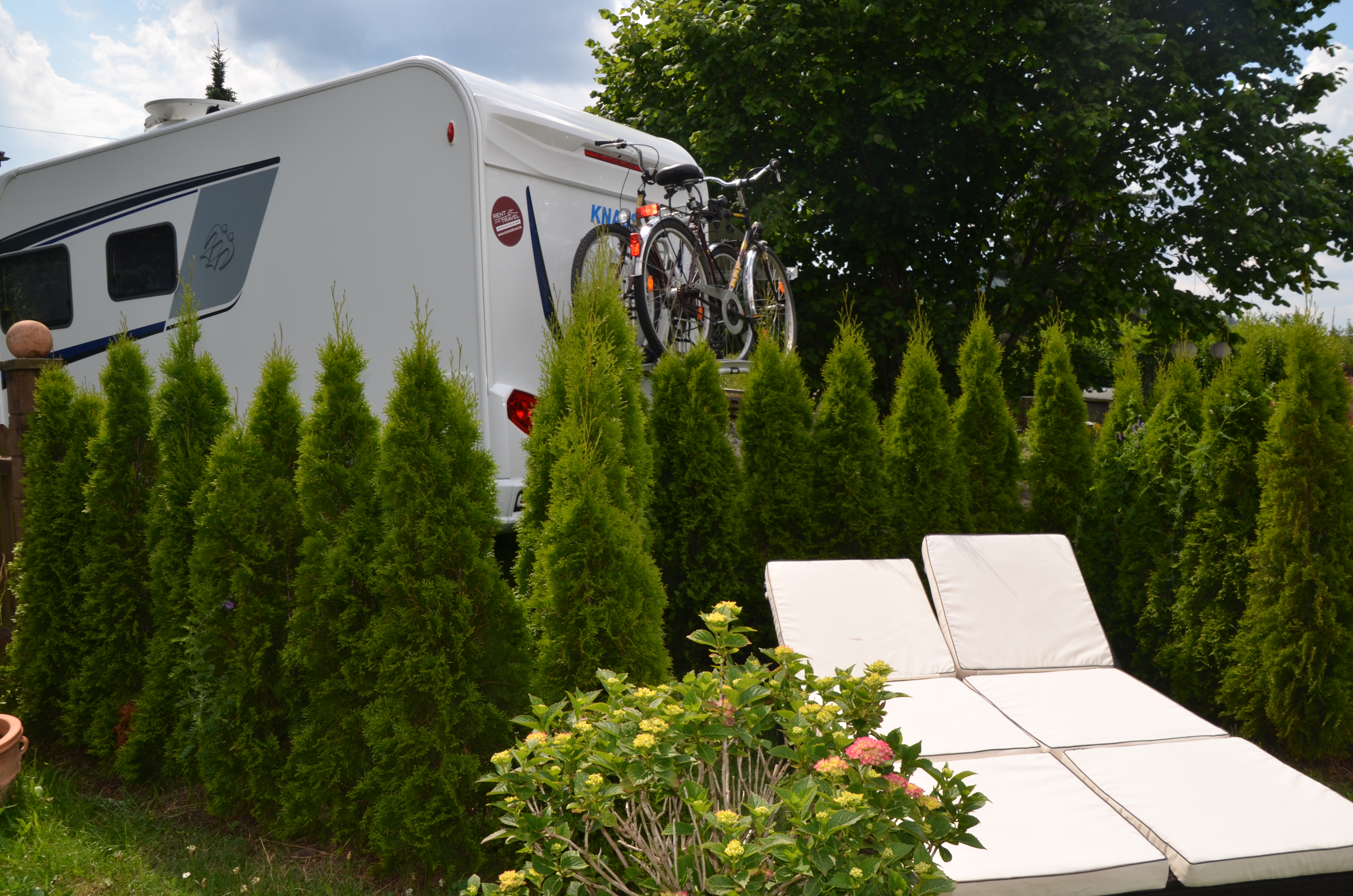 Wohnmobilstellplatz: Villa Sonnenseite Jonsdorf