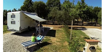 Parkeerplaats voor camper - Toscane - Agricamper Impalancati