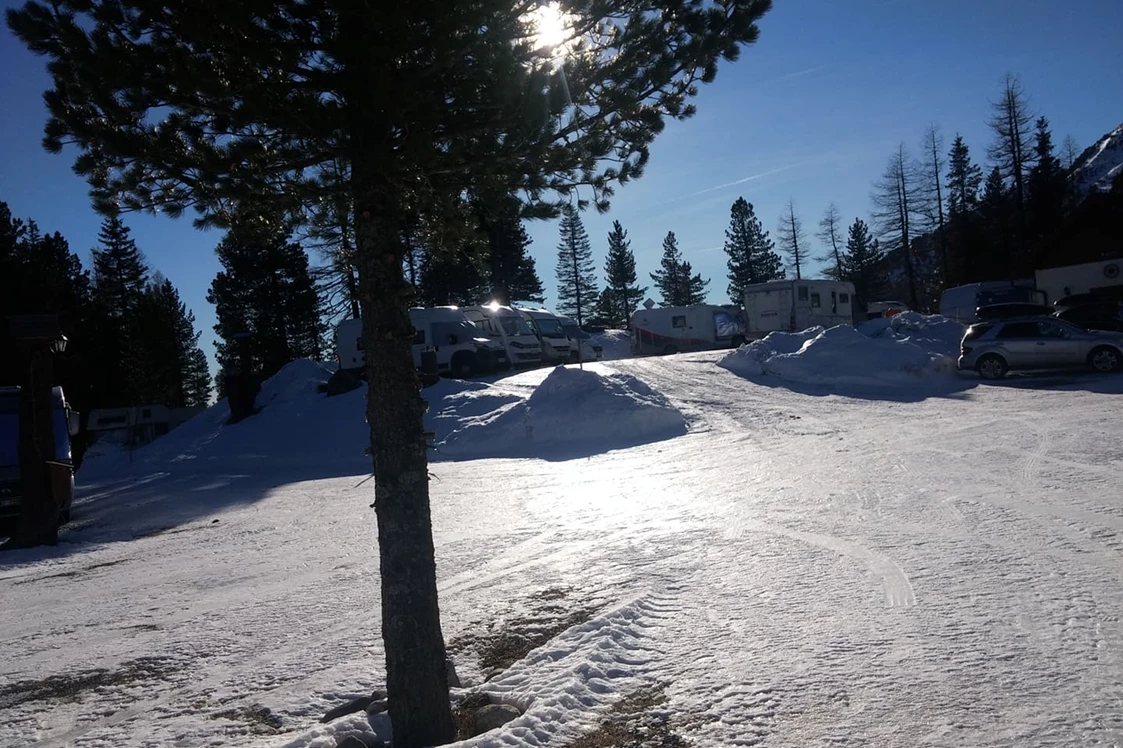 Wohnmobilstellplatz: Wintercamping  - Bergheim Schmidt Turracher Höhe