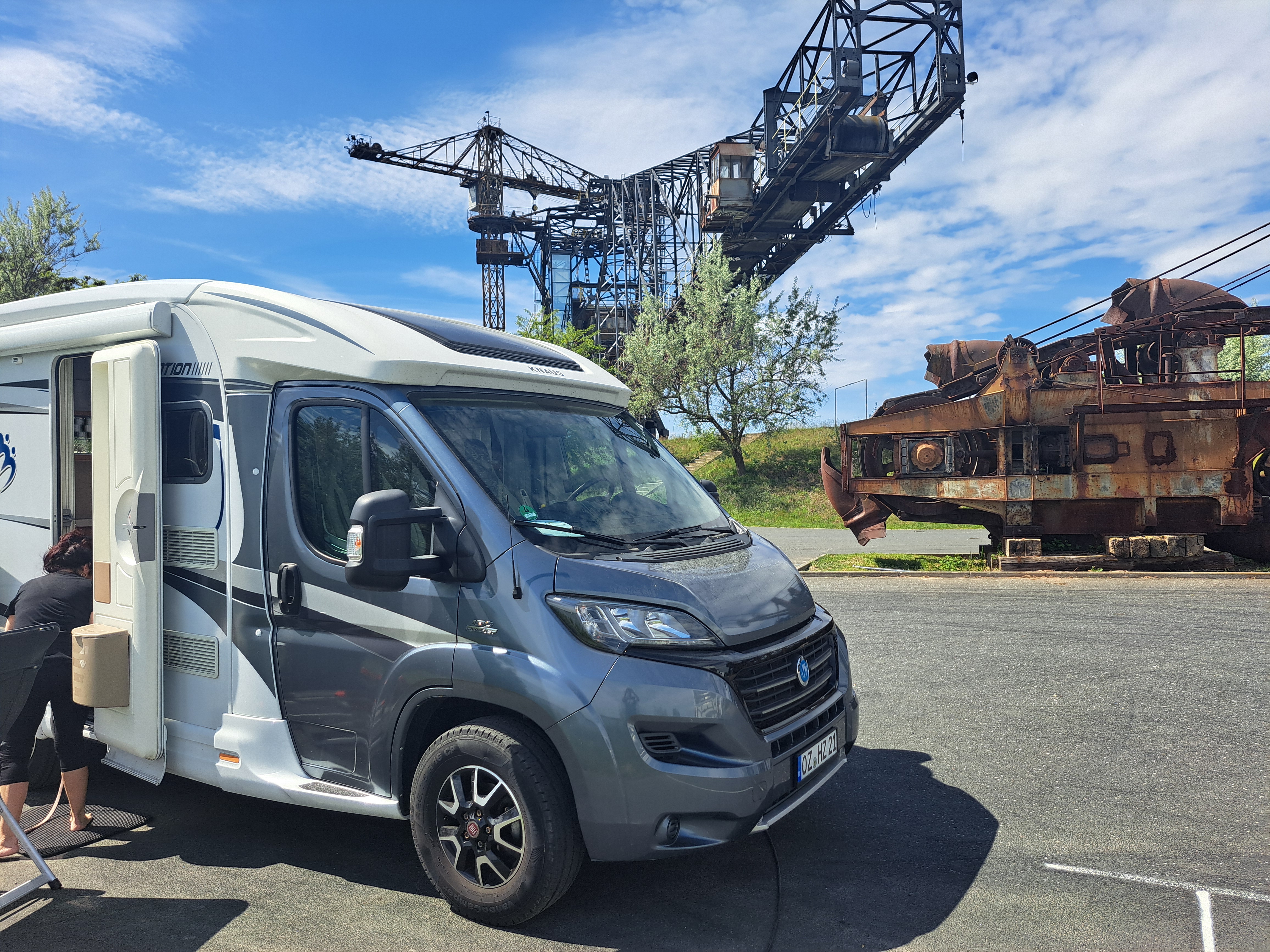 Wohnmobilstellplatz: FERROPOLIS - Camping unter Baggern