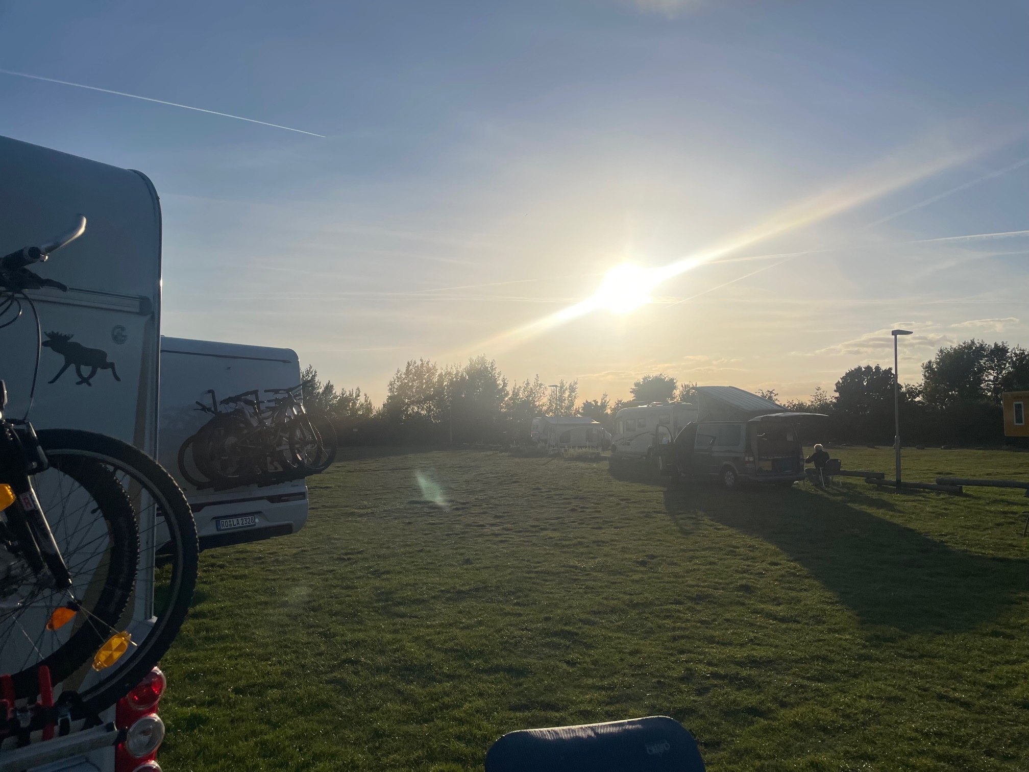 Reisemobilstellplatz: Große Stellplätze - Stellplatz am Spargelhof Klaistow