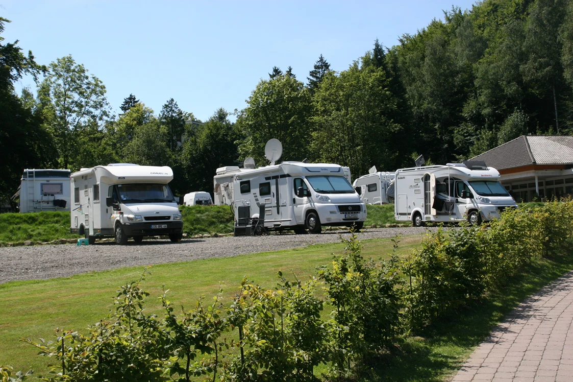 Wohnmobilstellplatz: Wohnmobilstellplatz an der Sole-Therme