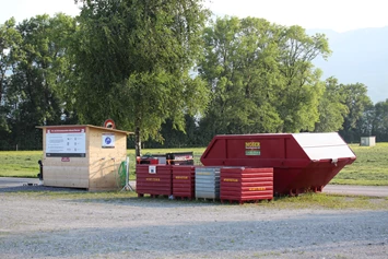 Wohnmobilstellplatz: Entsorgungsstation - Allmend Rheintal