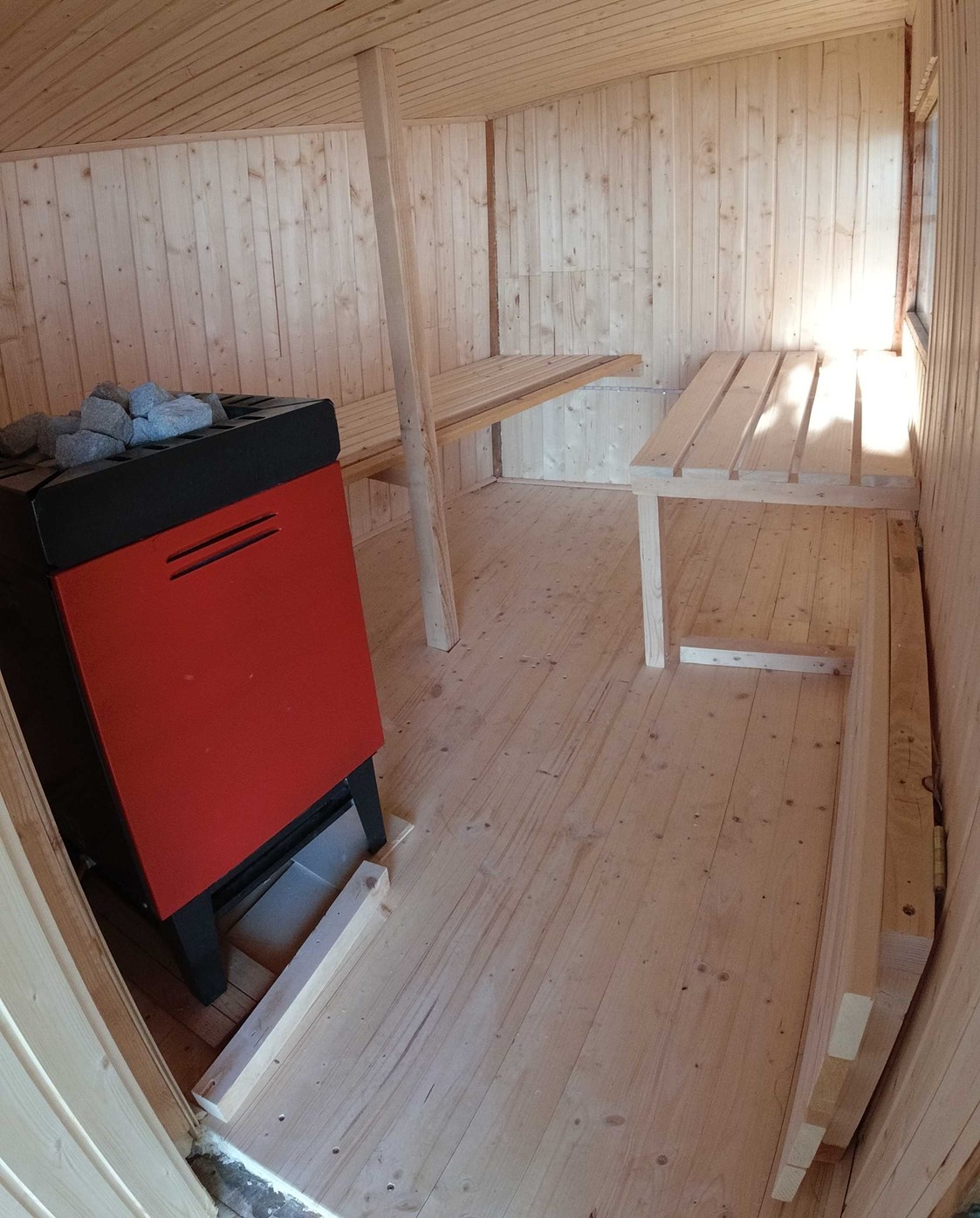 Wohnmobilstellplatz: Sauna - Schöner Ausblick, Untern