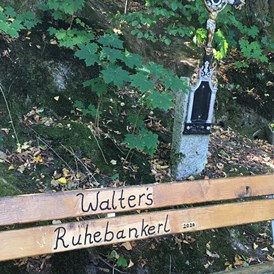 Wohnmobilstellplatz: Wir heißen zwar nicht Walther, haben dort trotzdem Rast gemacht 😂 - Camper Stellplatz "VORMFELD"